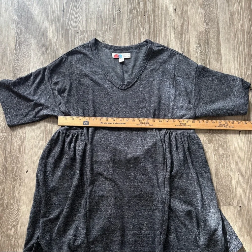 Free People Beach Free-Est - Stone Harbor Mini  Charcoal Grey NWOT Size M
